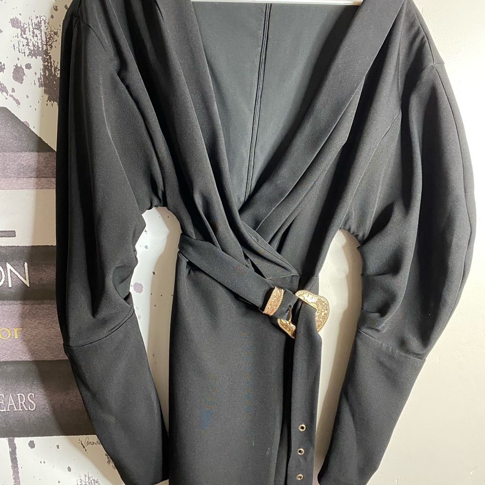 MISSGUIDED SOUTHWESTERN BELT DRESS